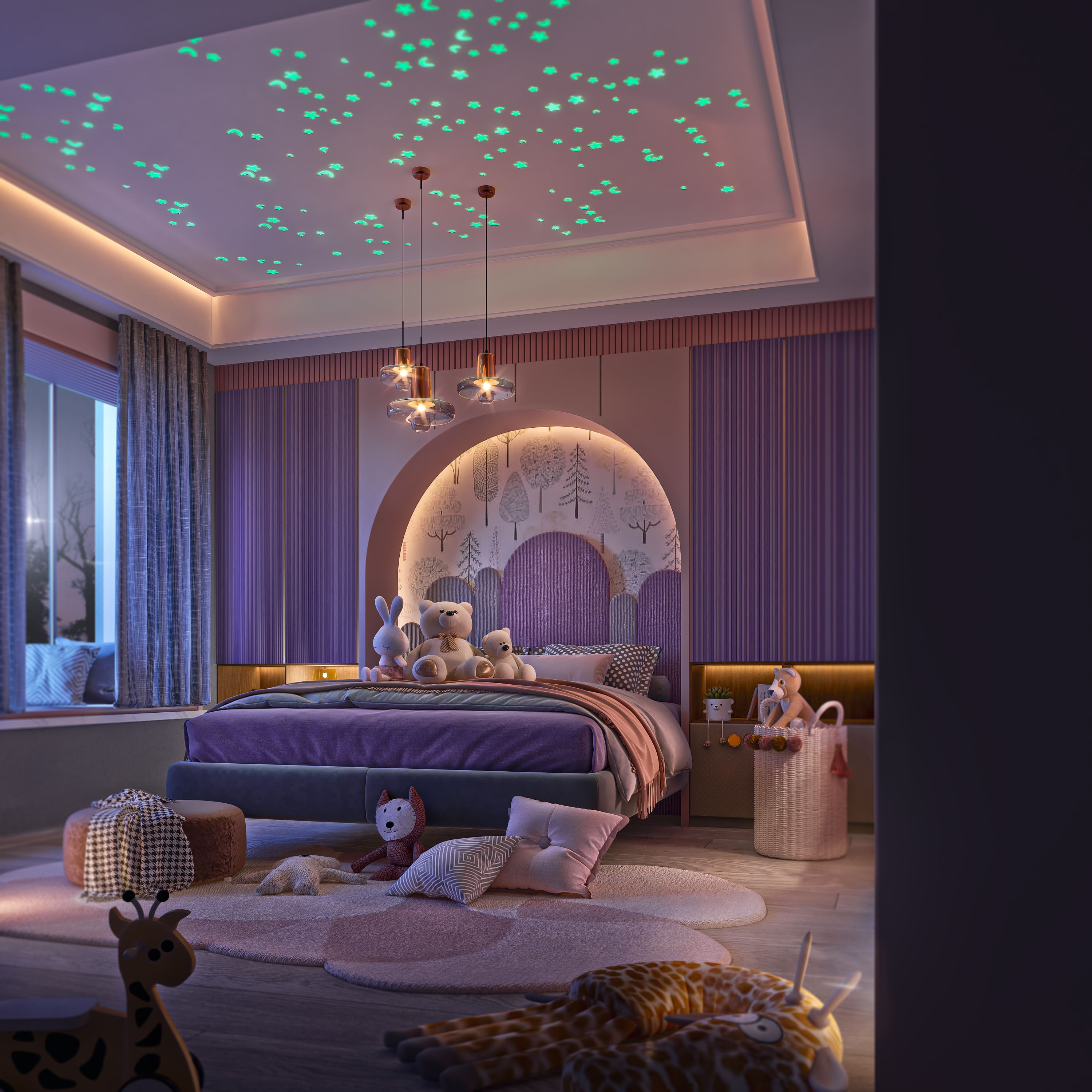 Dormitorio Infantil — Noche